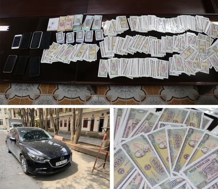 Triệt phá đường dây đánh bạc quy mô lớn, 11 người bị bắt - 2