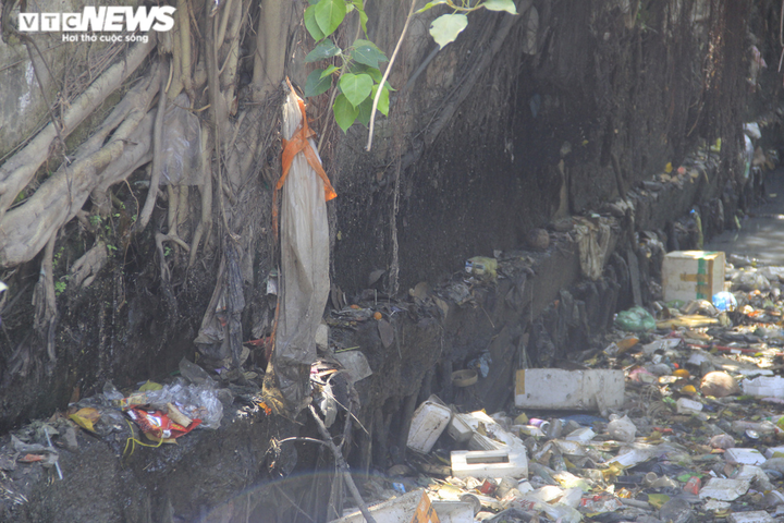 Ảnh: Rác thải phủ kín mặt nước, kênh Hy Vọng khiến người Sài Gòn khiếp sợ - 11