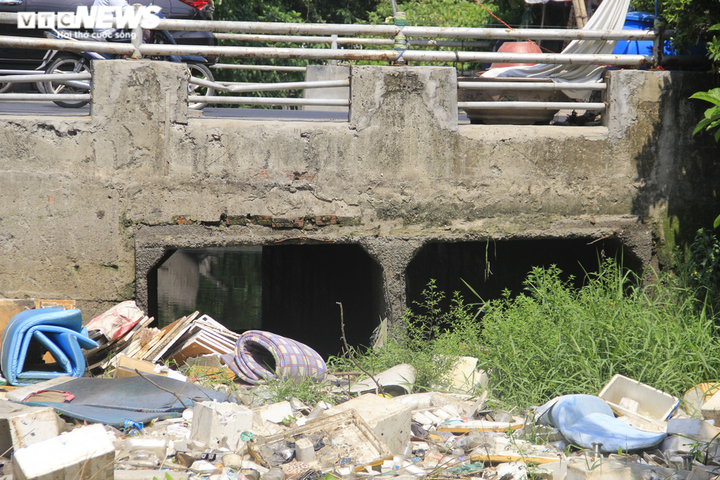 Ảnh: Rác thải phủ kín mặt nước, kênh Hy Vọng khiến người Sài Gòn khiếp sợ - 4