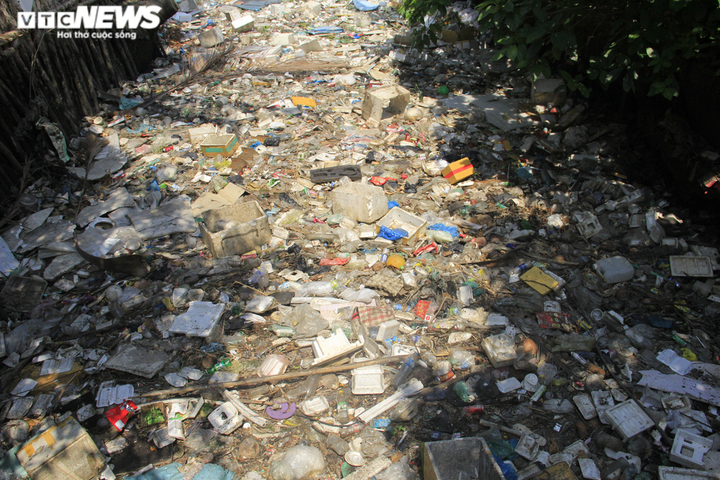 Ảnh: Rác thải phủ kín mặt nước, kênh Hy Vọng khiến người Sài Gòn khiếp sợ - 6