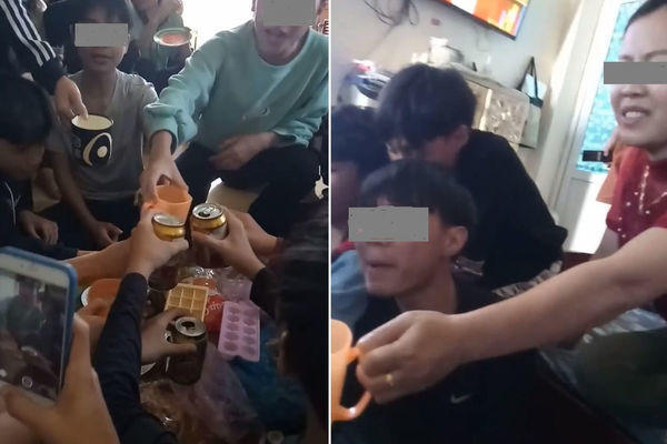 Cô giáo cổ vũ học sinh uống bia bị phạt 7,5 triệu đồng - 1