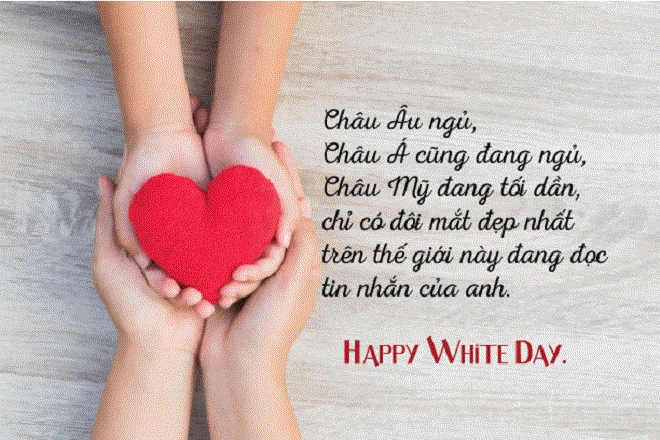 Lời chúc ngày Valentine trắng 14/3 ngọt ngào và ý nghĩa nhất