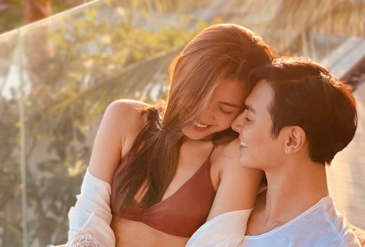 Chúng Huyền Thanh ghen, ôm con đứng nhìn chồng chụp ảnh cưới với bạn diễn - 2