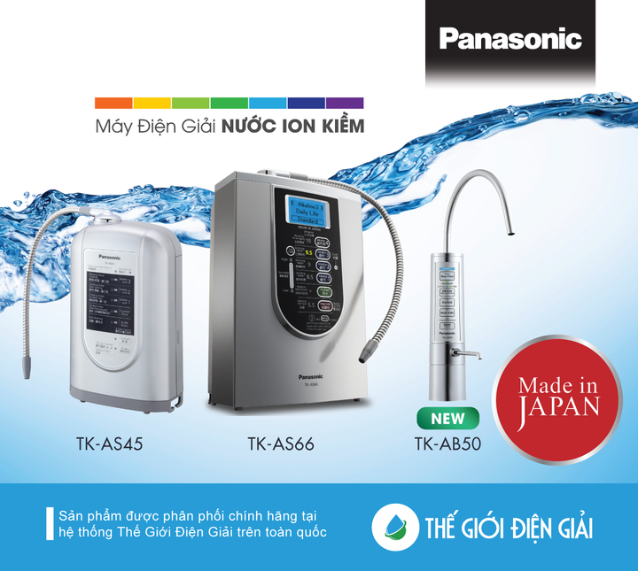 'Cơn sốt' máy lọc nước ion kiềm Panasonic TK-AB50 nay đã đến Việt Nam - 5