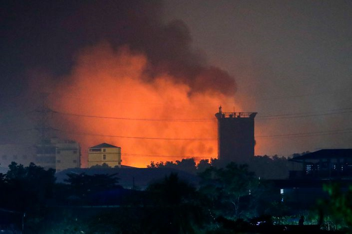 32 nhà máy Trung Quốc bị tấn công ở Myanmar, Bắc Kinh lên tiếng - 1