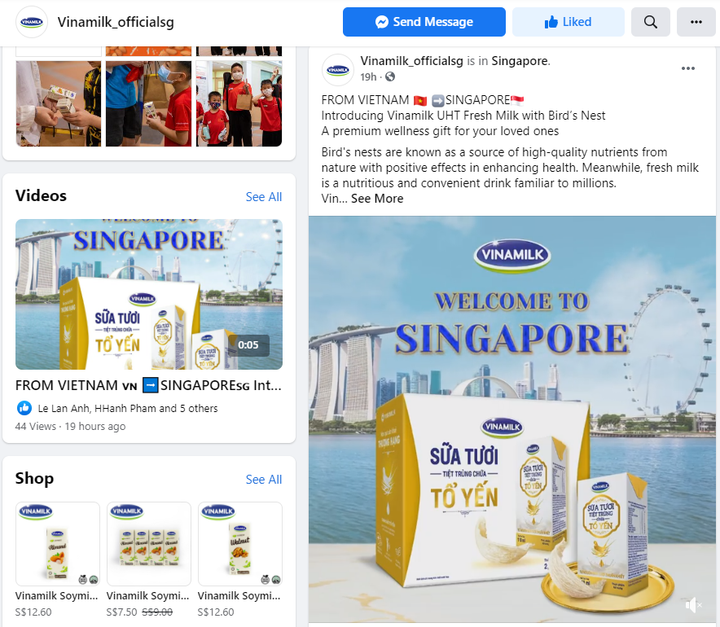 Vinamilk xuất khẩu sữa tươi chứa tổ yến đi Singapore - 5