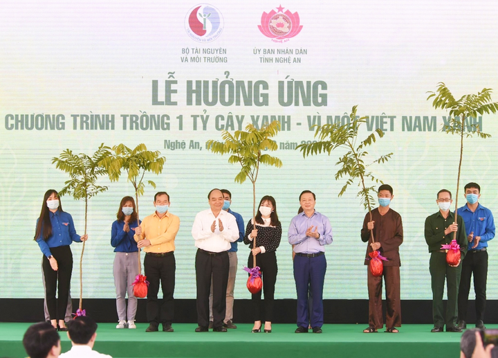 Bộ trưởng TN&MT: 'Trồng cây để sửa chữa những sai lầm trong ứng xử với tự nhiên' - 1