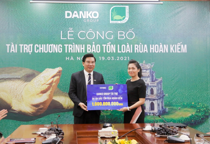 Danko Group đồng hành cùng dự án bảo tồn rùa Hoàn Kiếm - 1