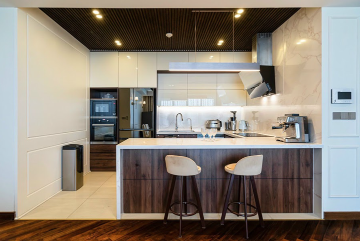 Xu hướng sử dụng ghế đảo bếp trong thiết kế hiện đại - 6