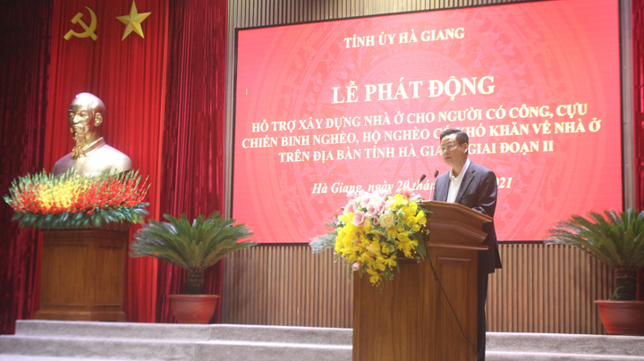 Gần 60 tỷ đồng đóng góp tại lễ phát động xây nhà cho người nghèo Hà Giang - 3