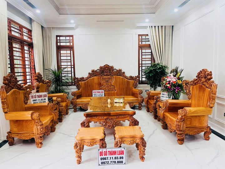 Đồ gỗ cổ truyền cao cấp Thành Luân: 'Thổi hồn' cho gỗ mỹ nghệ - 1