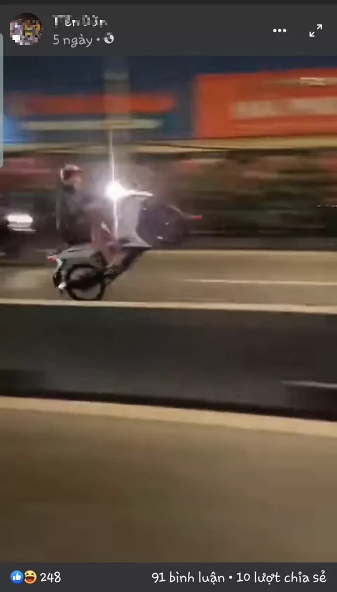 Lên facebook khoe chiến tích tổ chức chặn cao tốc làm đường đua - 3