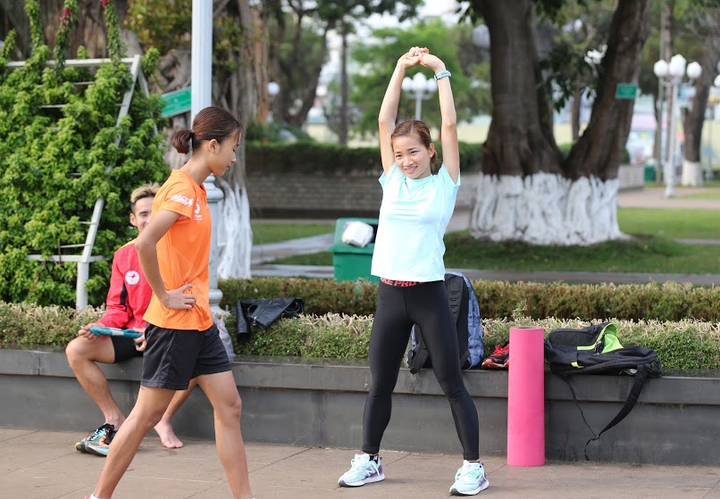 VĐV hối hả tập luyện hướng tới Tiền Phong Marathon - 2