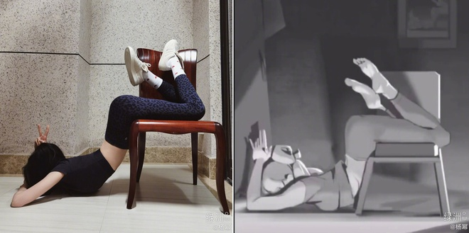 'Đu trend' nguy hiểm, Dương Mịch xin lỗi người hâm mộ - 1