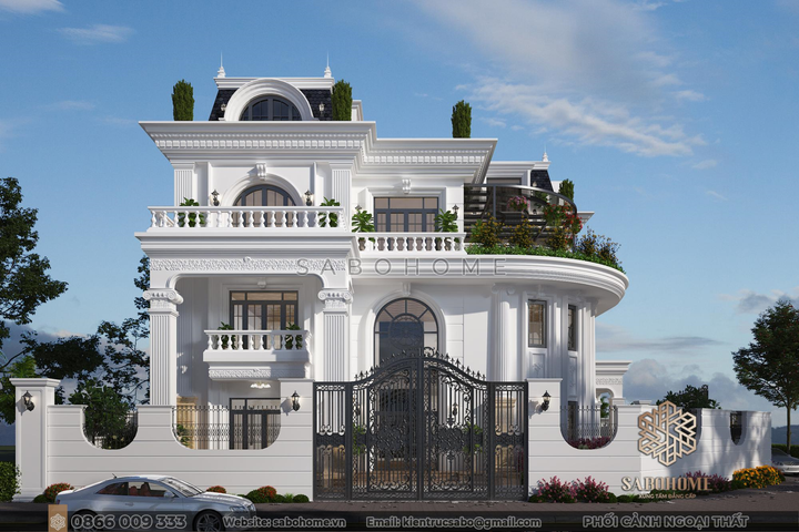 Sabohome: Đơn vị thiết kế biệt thự, lâu đài sang trọng, đẳng cấp - 6