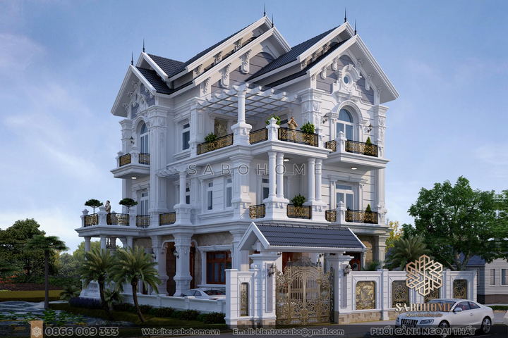 Sabohome: Đơn vị thiết kế biệt thự, lâu đài sang trọng, đẳng cấp - 2