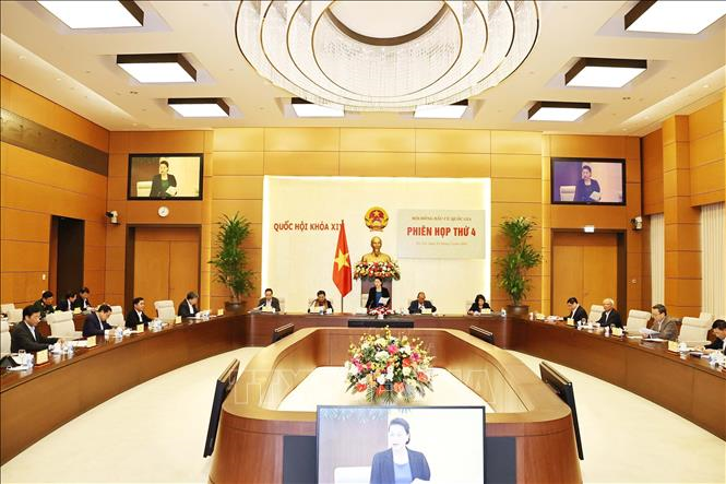 Chủ tịch Quốc hội chủ trì phiên họp thứ 4 Hội đồng Bầu cử quốc gia - 3