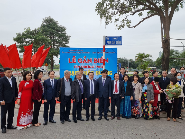 Hà Nội có thêm tuyến phố mang tên giáo sư đầu ngành lao phổi Phạm Khắc Quảng - 1