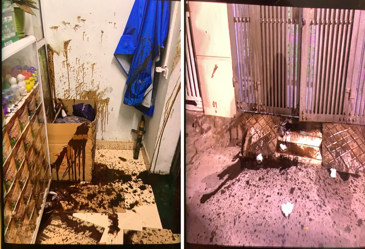 Nhóm côn đồ ném dầu luyn, mắm tôm, đánh chủ hiệu thuốc đang mang thai - 1