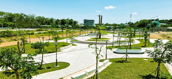 TNR Amaluna: Đẩy mạnh tiến độ thi công phố thương mại - 1