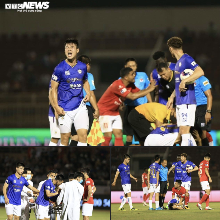 Duy Mạnh chắp tay cầu nguyện, đồng đội bật khóc nhìn xe cứu thương chở Hùng Dũng - 4