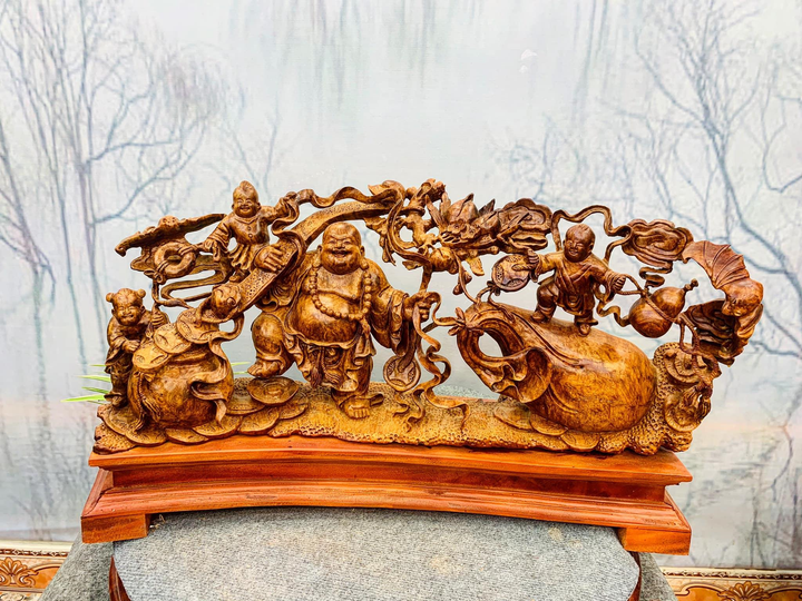 Tượng Gỗ An Huy: Hàm chứa giá trị vật chất và tinh thần trong từng tác phẩm - 1