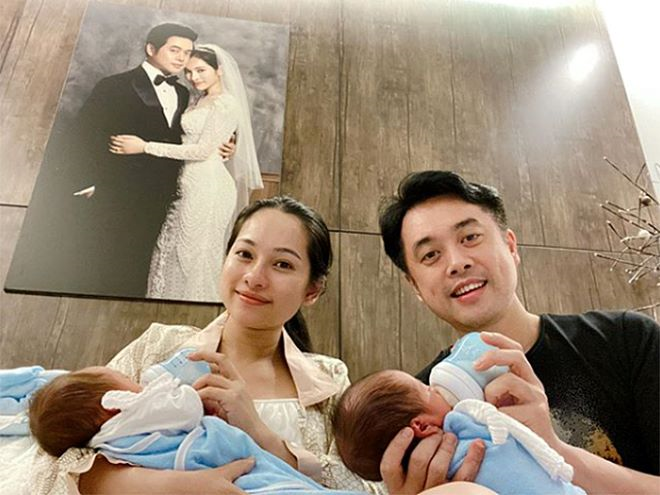 Những ông bố nổi tiếng chăm con khéo trong showbiz Việt - 6