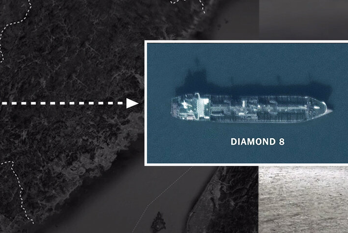 Tàu Trung Quốc đưa dầu vào Triều Tiên thế nào? - 2