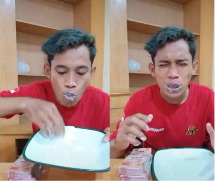 Tiktoker ăn 4 gói muối một lúc để nhận 46 triệu đồng tiền thưởng - 2