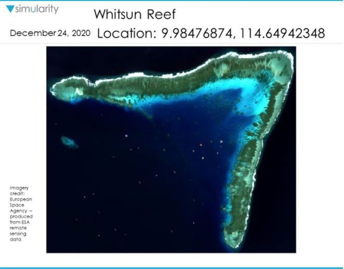 Tàu Trung Quốc neo ở đá Ba Đầu không đánh bắt cá - 1