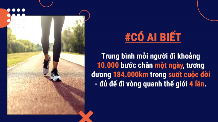 Bạn có biết: Lượng mồ hôi tiết ra ở bàn chân mỗi ngày có thể lên tới 0,2 lít - 1