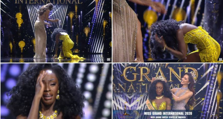 Người đẹp Mỹ quỵ ngã, khóc nức nở khi đăng quang Hoa hậu Hòa bình - 12