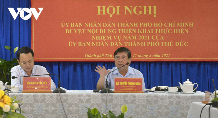 Chủ tịch UBND TP.HCM: Giao quyền tối đa cho TP Thủ Đức phát triển - 2