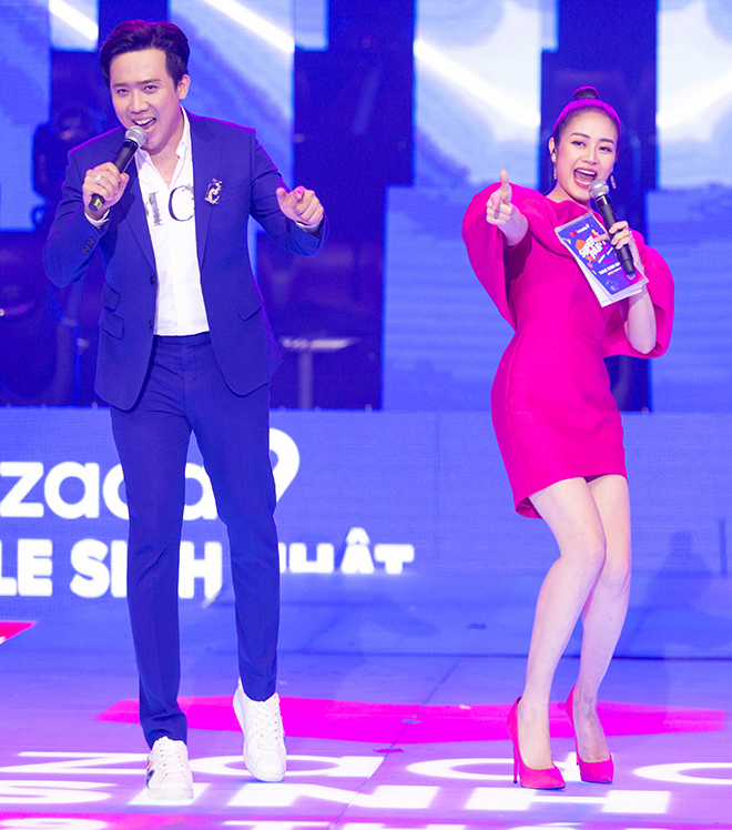 Phí Linh lần đầu hội ngộ Trấn Thành trên sân khấu lớn - 7