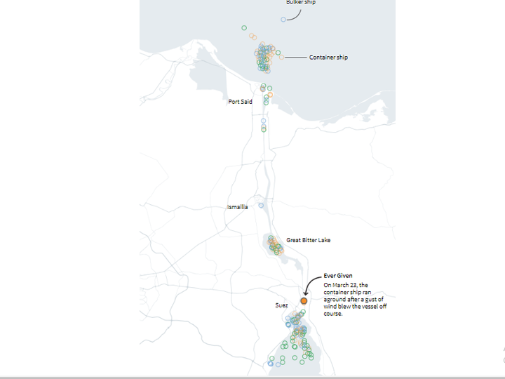 Toàn cảnh vụ 'tắc đường' tốn kém nhất lịch sử ở kênh đào Suez - 6