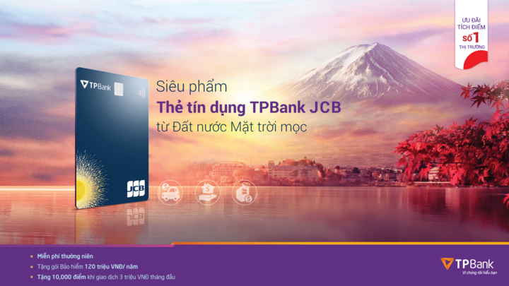 Săn 'deal' siêu hấp dẫn với thẻ tín dụng quốc tế TPBank JCB - 1