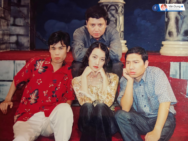 Vân Dung khoe ảnh thời trẻ chụp chung với Hiệp Gà, Quang Thắng - 1