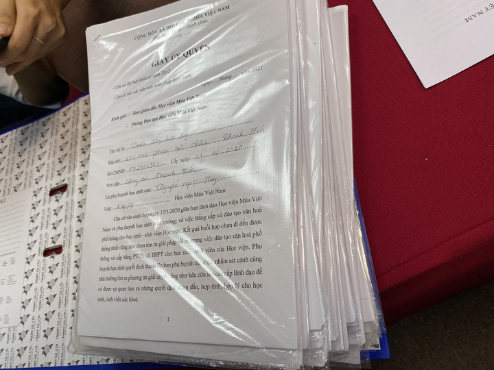 Hơn 300 học sinh HV Múa Việt Nam 'kêu cứu' vì không được cấp bằng THCS, THPT - 1