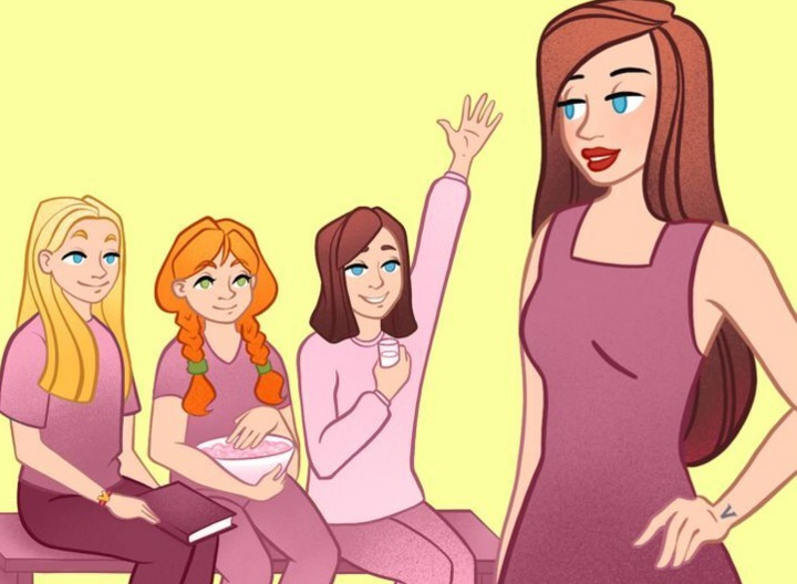 Câu đố mẹo: Ai là con của người phụ nữ trong hình? - 1