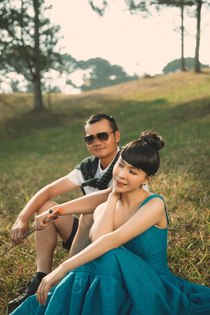 Mỹ Ngọc Bolero khoe ảnh cưới tại sân golf - 6