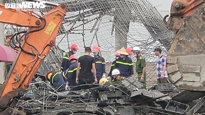 Sập giàn giáo công trình ở Bắc Ninh, 2 công nhân thiệt mạng - 3