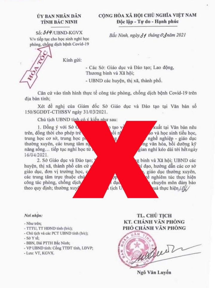 Học sinh làm giả văn bản nghỉ học: Mục đích trêu đùa 'Cá tháng Tư' - 1