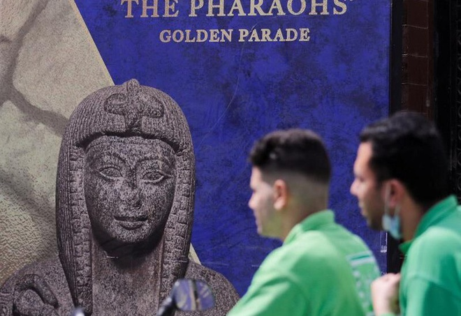 22 xác ướp vua chúa diễu hành trên đường phố Ai Cập - 2