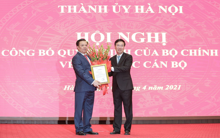 Ông Võ Văn Thưởng: Tân Bí thư Thành uỷ Hà Nội phù hợp với yêu cầu lãnh đạo - 1