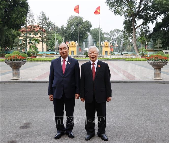 Ảnh: Lễ bàn giao công việc của Chủ tịch nước - 2