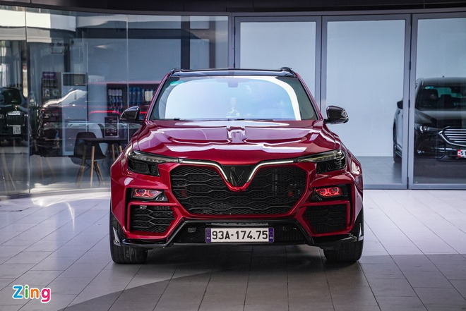 VinFast Lux SA2.0 độ theo phong cách của siêu SUV Lamborghini Urus - 2