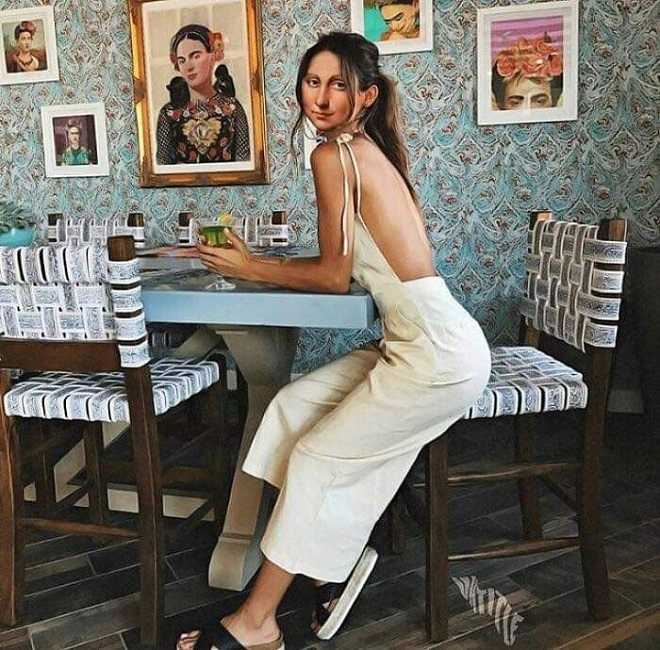 ‘Giật mình’ ngắm nàng Mona Lisa lột xác 180 độ khi xuyên không về thời hiện đại - 8