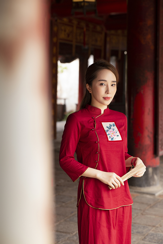 Cao Minh Tiến khiến Quỳnh Nga tạm rũ bỏ hình ảnh sexy - 2