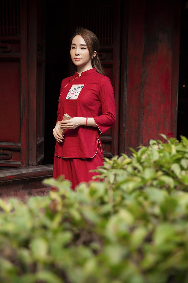 Cao Minh Tiến khiến Quỳnh Nga tạm rũ bỏ hình ảnh sexy - 1