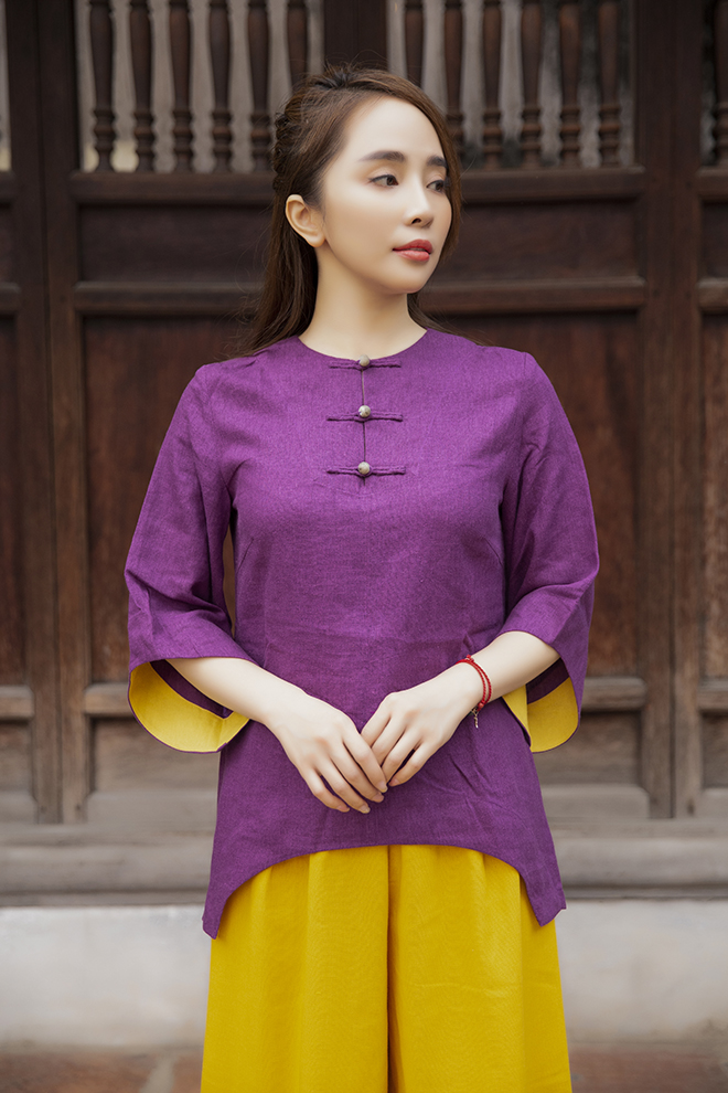 Cao Minh Tiến khiến Quỳnh Nga tạm rũ bỏ hình ảnh sexy - 6